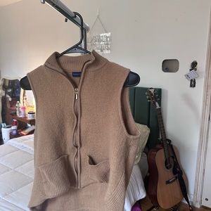 Karen Scott Wool Vest